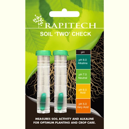 Gardening soil pH tester Capsules