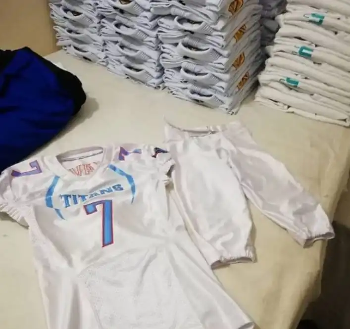 Professional Sportswear Custom Sublimation American Football Uniform with American Football Team Sports We