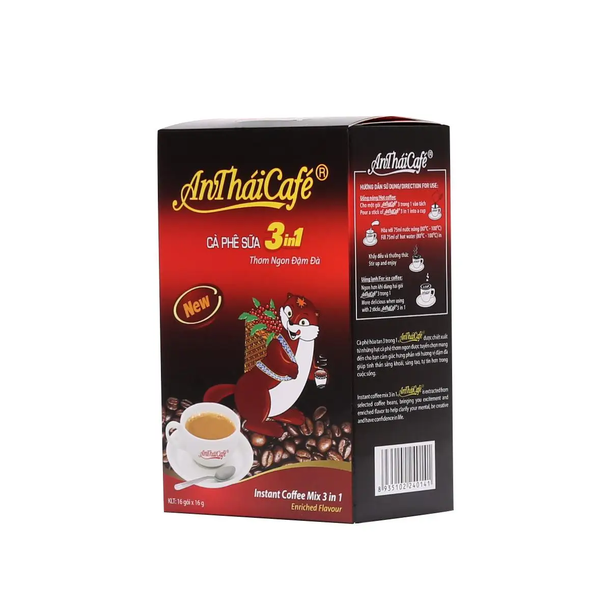 Мягкий насыщенный вкус вьетнамский стиль упакованный в пакетики готовые к употреблению для офиса с использованием халяльной кофейной смеси 3 1