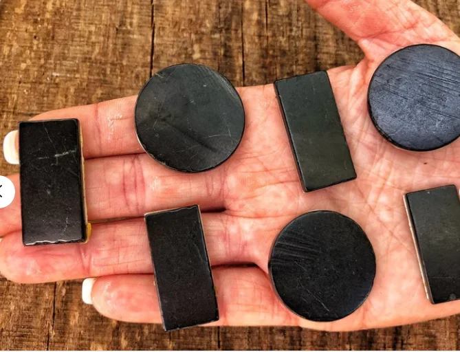 Лечебный кристалл драгоценный камень shungite наклейка для защиты телефона Аль Акса и драгоценные камни