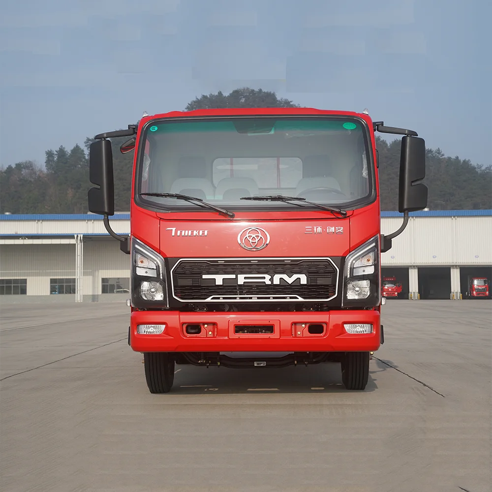 TRI-RING 4 * 2 Truck Box Type Cargo Truck, Urban Logistics Delivery Truck