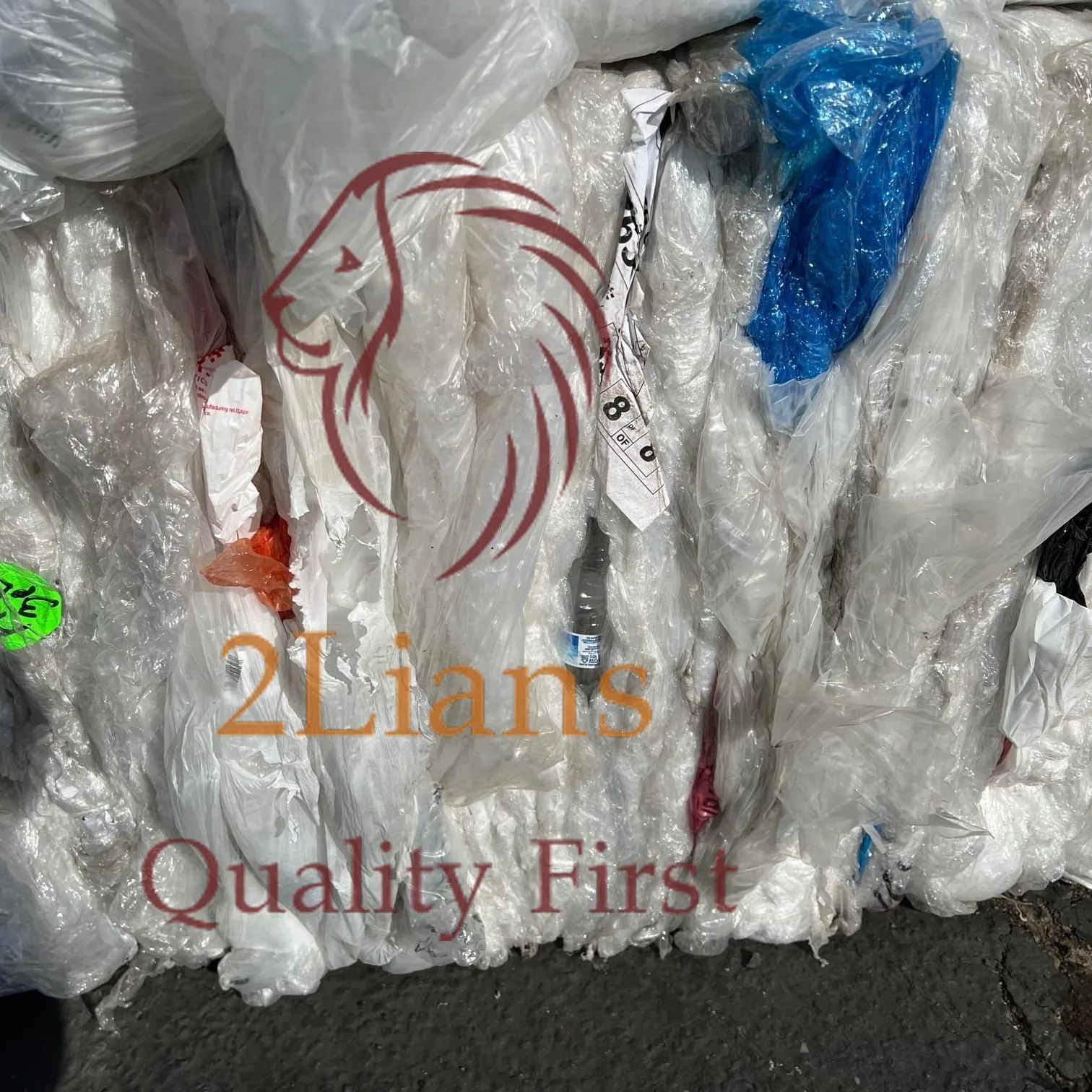 LDPE Film Garment Bag Plastic Scrap Material For Sales