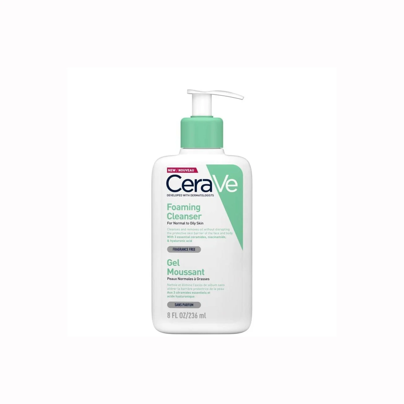 CeraVe Organic Daily Use Moisturizing Cream Facial Cleanser Body Lotion with Whitening Foam Lightening Dry Skin OBM Free Sample