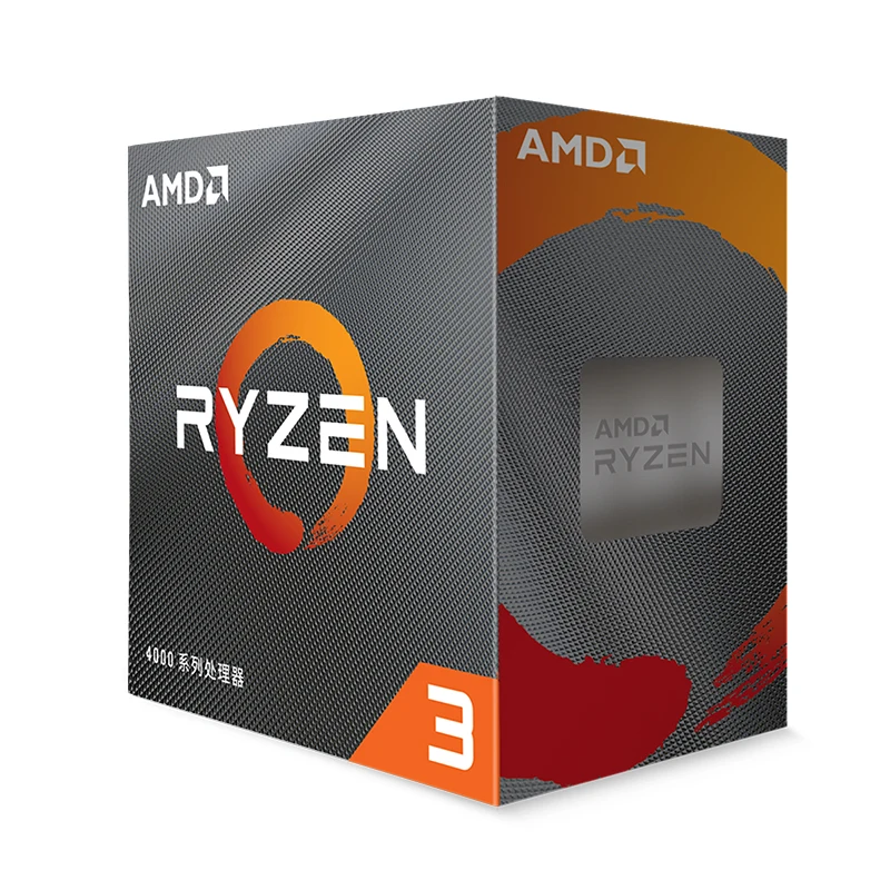 High quality for AMD R5 4500 CPU Processor 3.26GHz 65W 12NM Socket AM4
