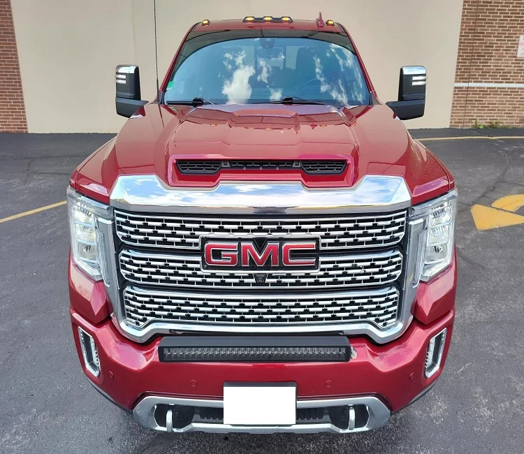 Аккуратно и хорошо использованный 2020 GMC Sierra 3500HD Denali 4x4 низкий пробег звук двигателя для продажи
