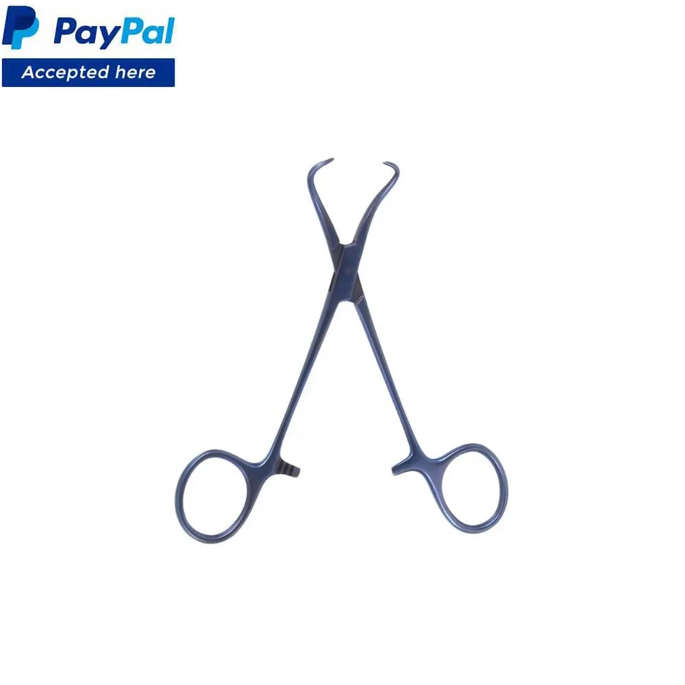 SIGAL MEDCO Titanium Steel Manual Surgical Instrument Towel Tubing Clamps Hemostat Forceps Manual Powered Bachaus Towel Clamp