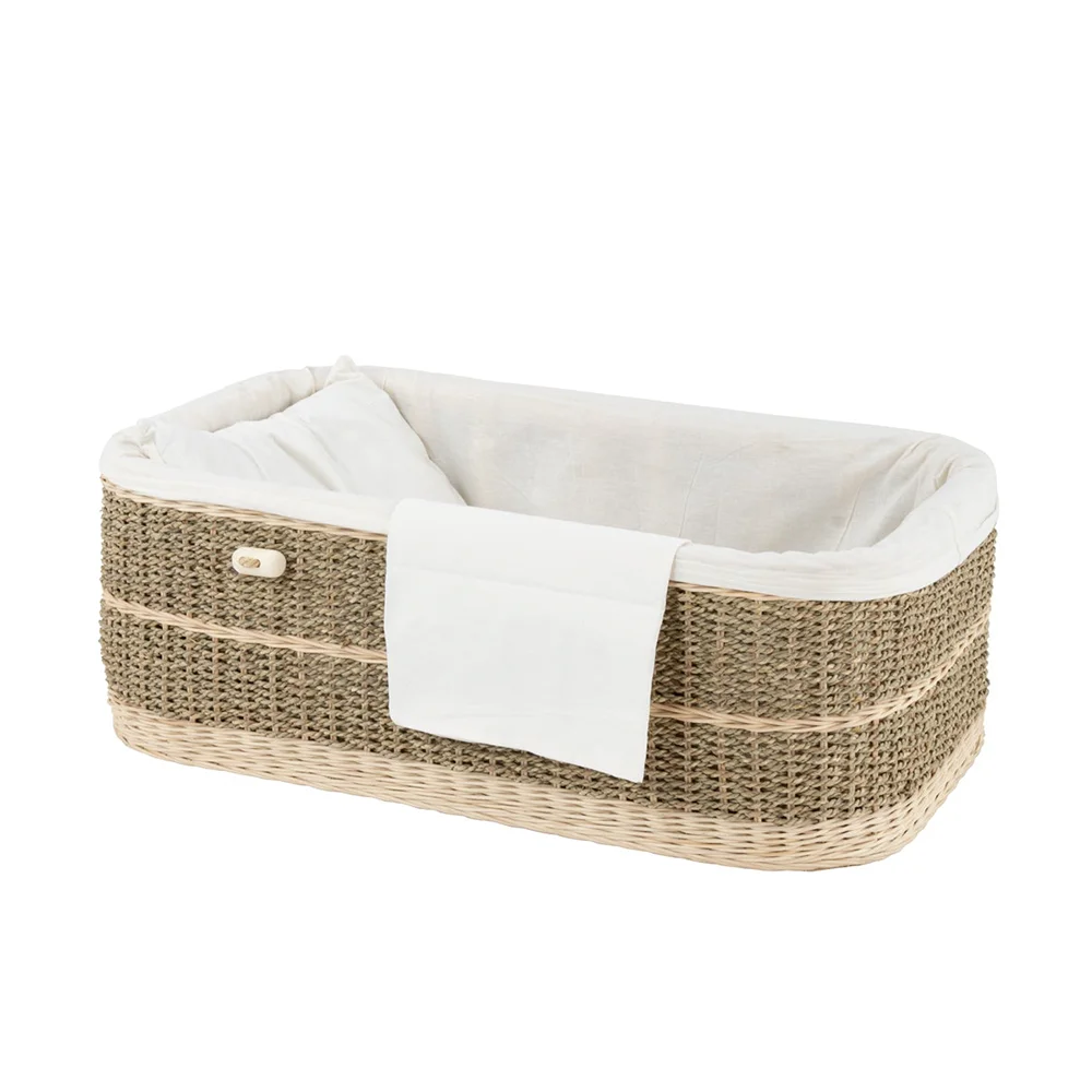 1pc Woven rattan Pet Urn For Dogs  wicker Box Ashes Cremation Small Animal Memorial Dog Memorial Coffin