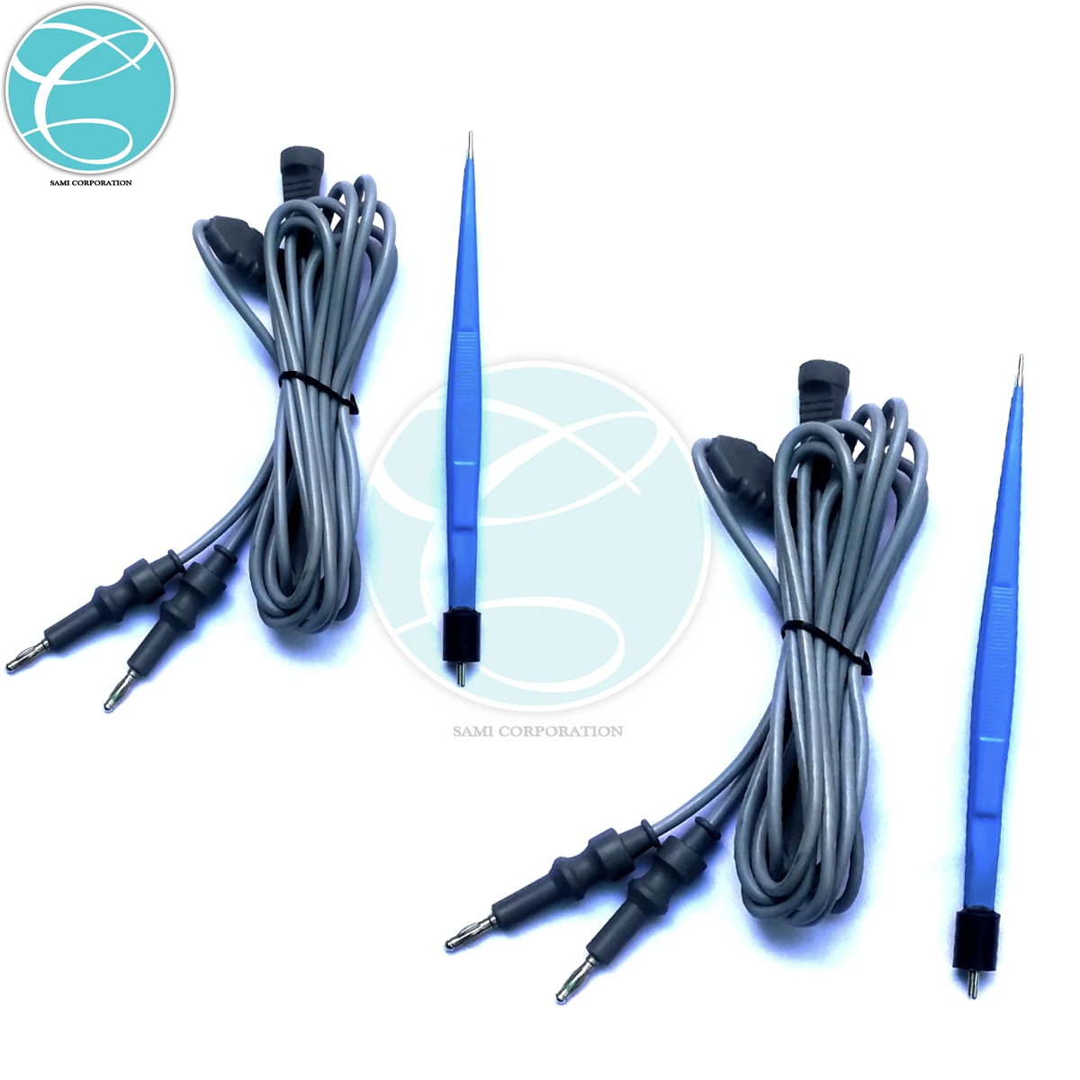 Bipolar Coagulation Forceps Reusable Bayonet and Straight US Bipolar Forceps By Sami corporation