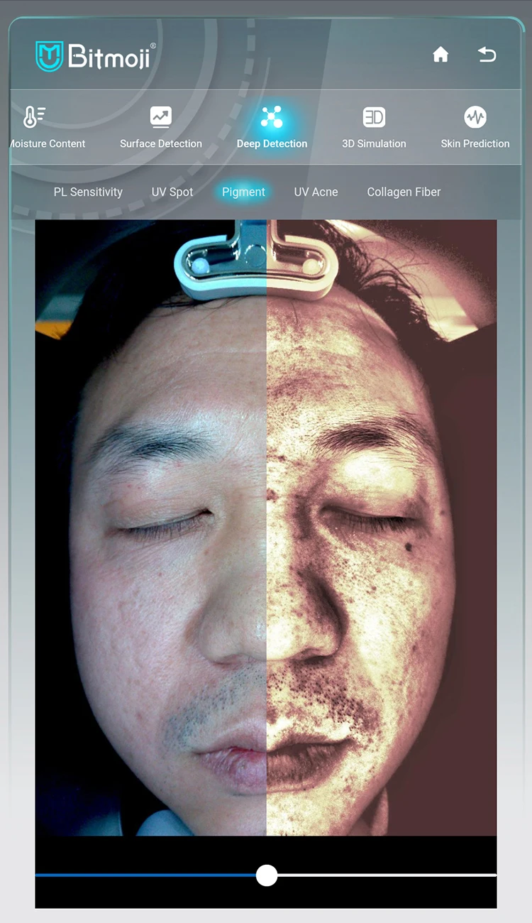 2022 updated versiion 3D digital face skin feature AI recognition 28 million pixels skin anyalyer beauty machine for salon