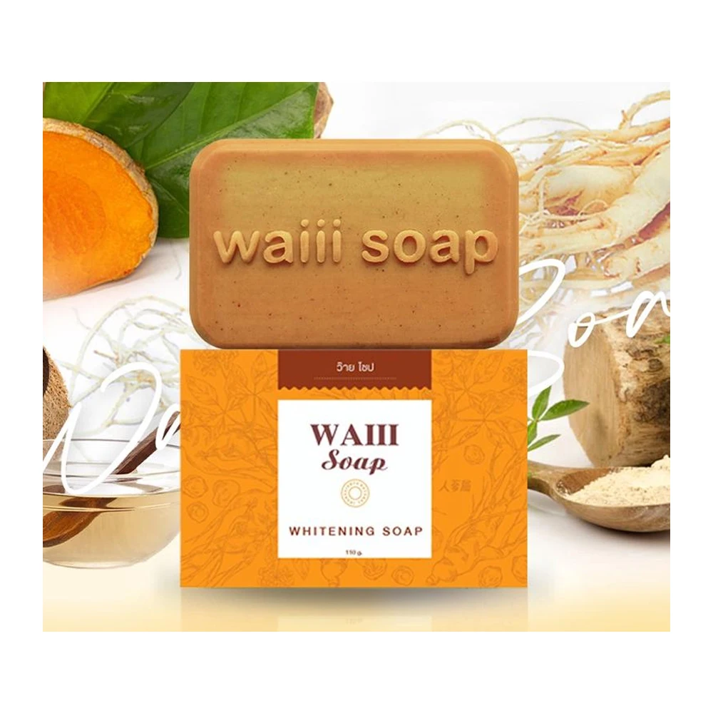 Waiii Soap (Whitening Soap) from Thailand Herbal Soap Product Made from Thai Herb The Beat Seller