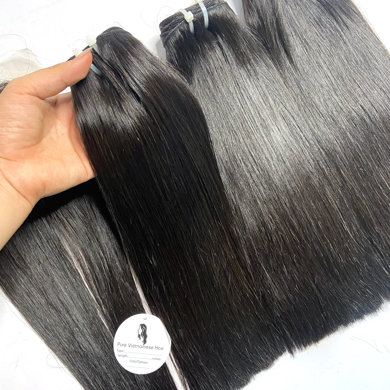 Closure Frontal 13x4 #613 #60 color Virgin Blonde Bone straight 100% Vietnamese human hair fashion colors size 6inch - 36inch