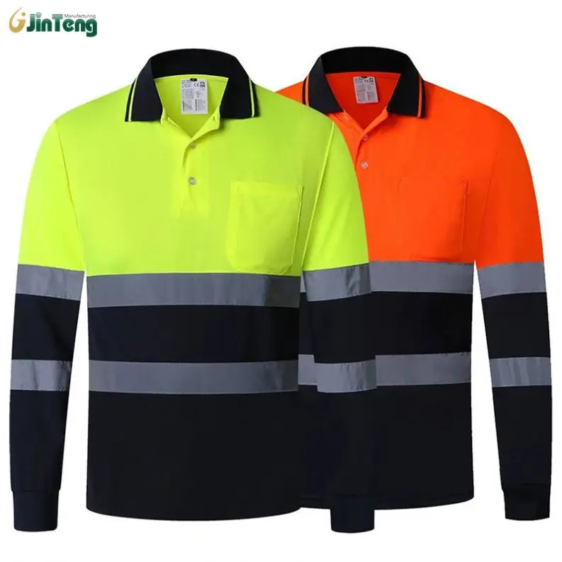 Uniform Electrician Industrial Safety Workwear Fireproof Shirt Hi Vis Reflective Flame Retardant Clothing Work Wear Shirt