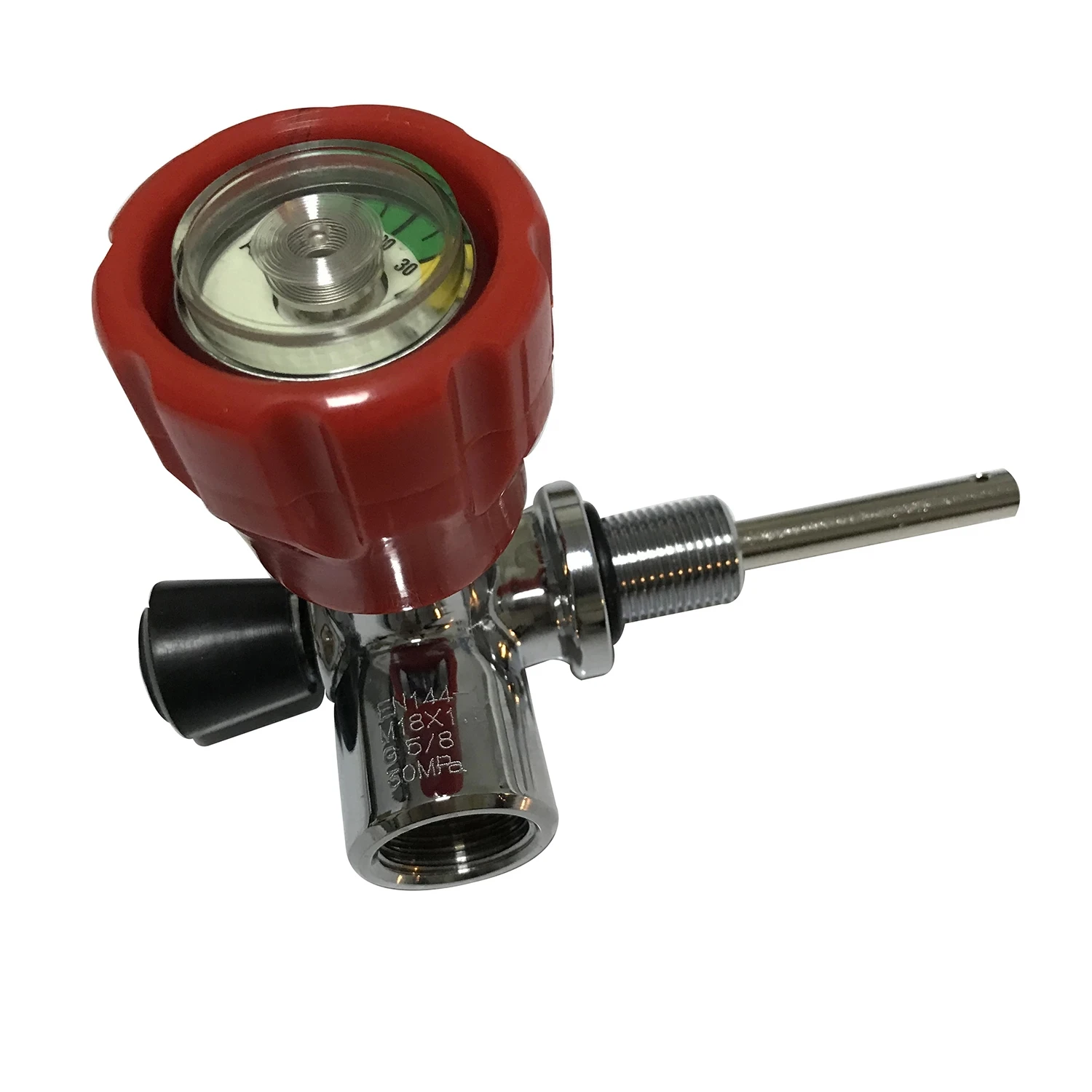 Acecare 4500Psi 300Bar Hpa Tank Valve with M18*1.5 Thread for PCP Paintball Valve