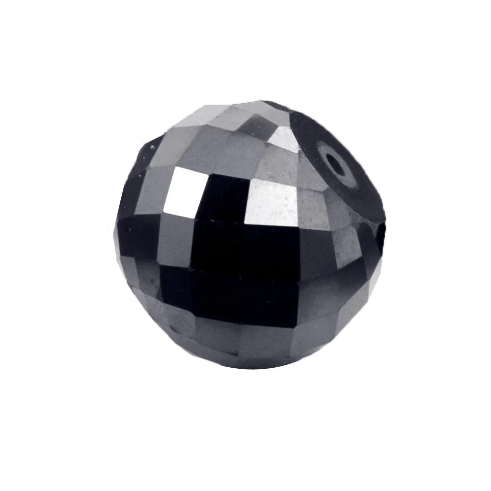 Black Salt and Pepper Rose cut Loose Diamonds Faceted Round Black Color Diamonds for Jewelry Making at Wholesale Prices
