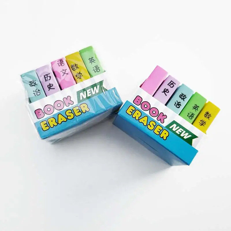 Wholesale TPR Soft Manufacturer Rubber Eraser Pencil Eraser for Kid