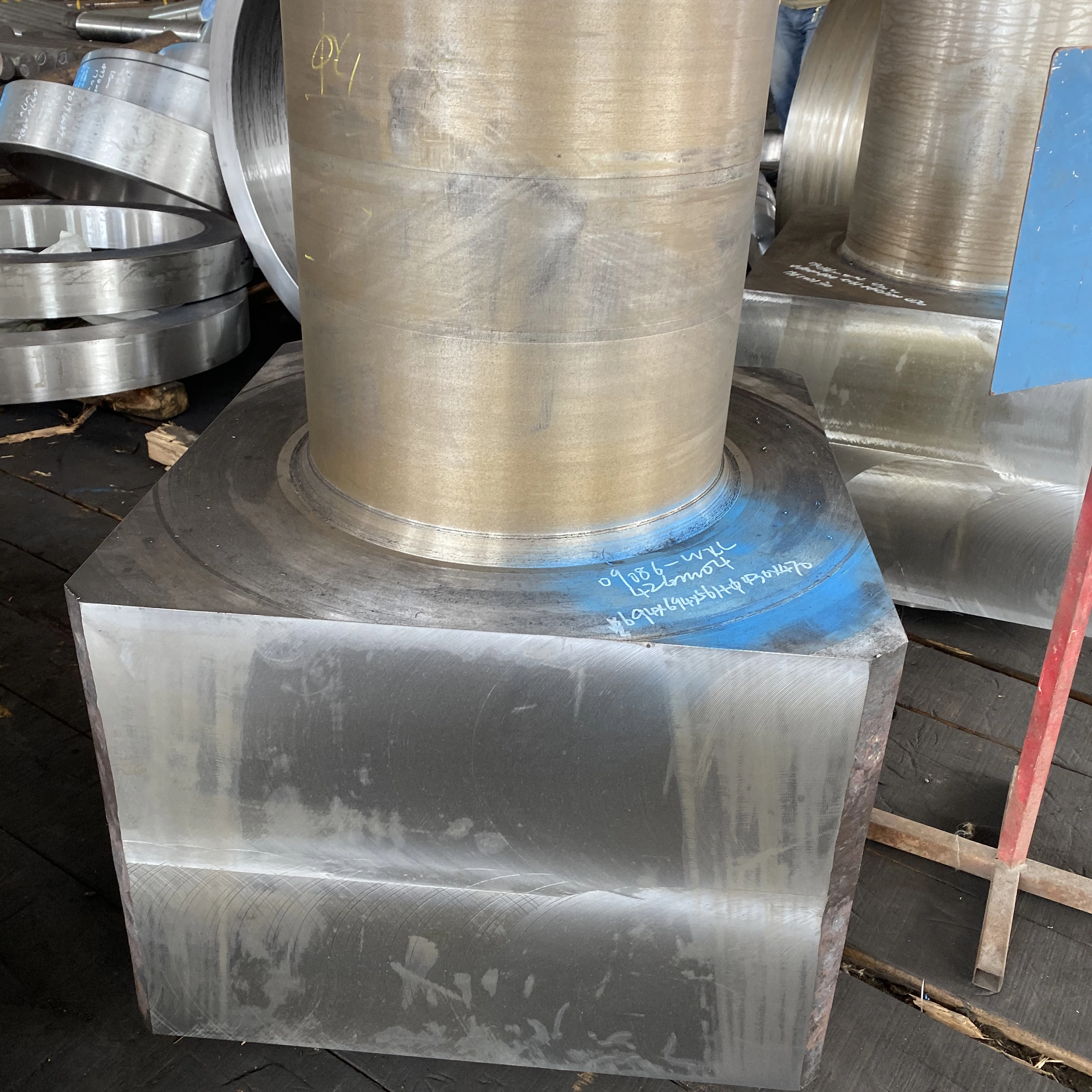 JIS En ASME ASTM ковка C45 4130 4140 42CrMo4 4340 грубая обработка и выкованная заготовка