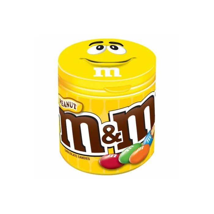 M & MS Шоколадные конфеты с арахисовым маслом Одиночный размер 1 63 унций (упаковка из 24 штук)