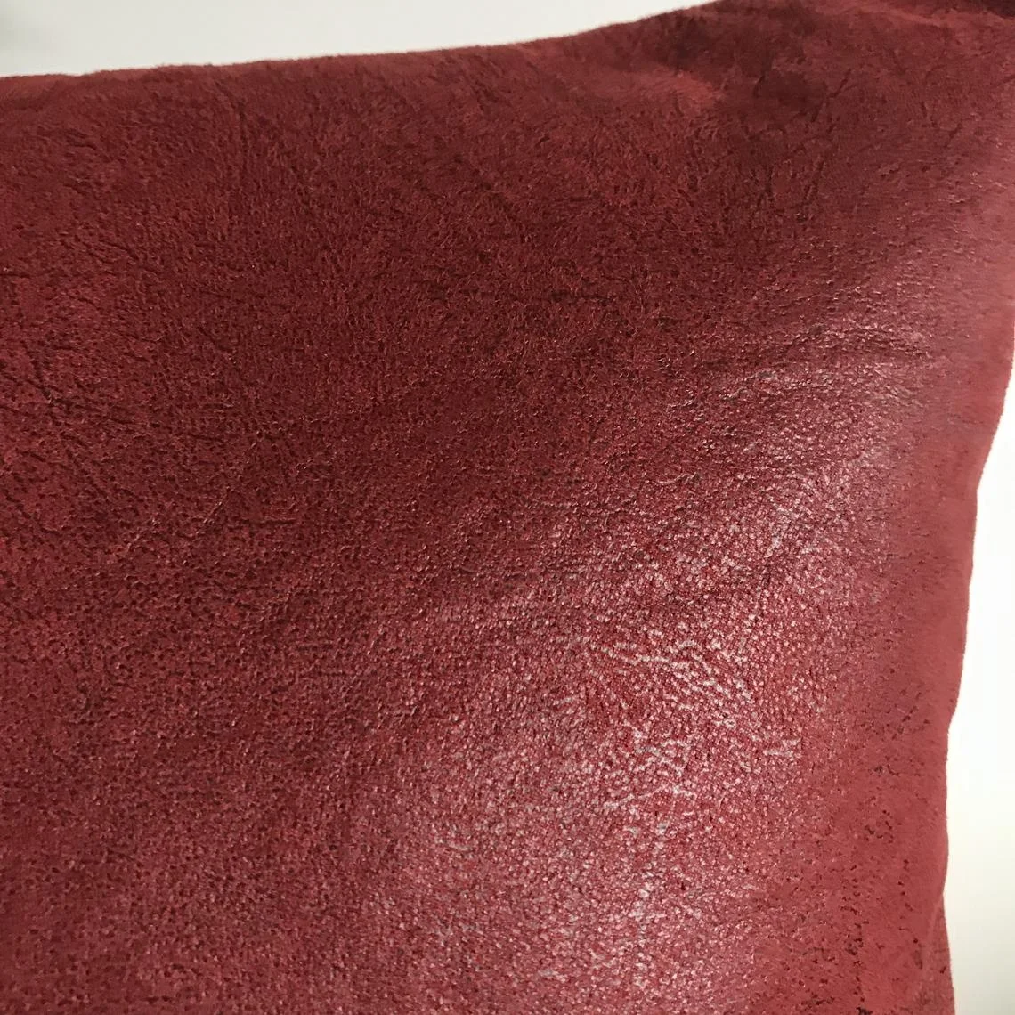 Decorative Personalized Luxury Throw Pillow Covers 18x18 For Couch,Sofa Bed Genuine Leather Pillow Handmade Cushion Pillow Cover