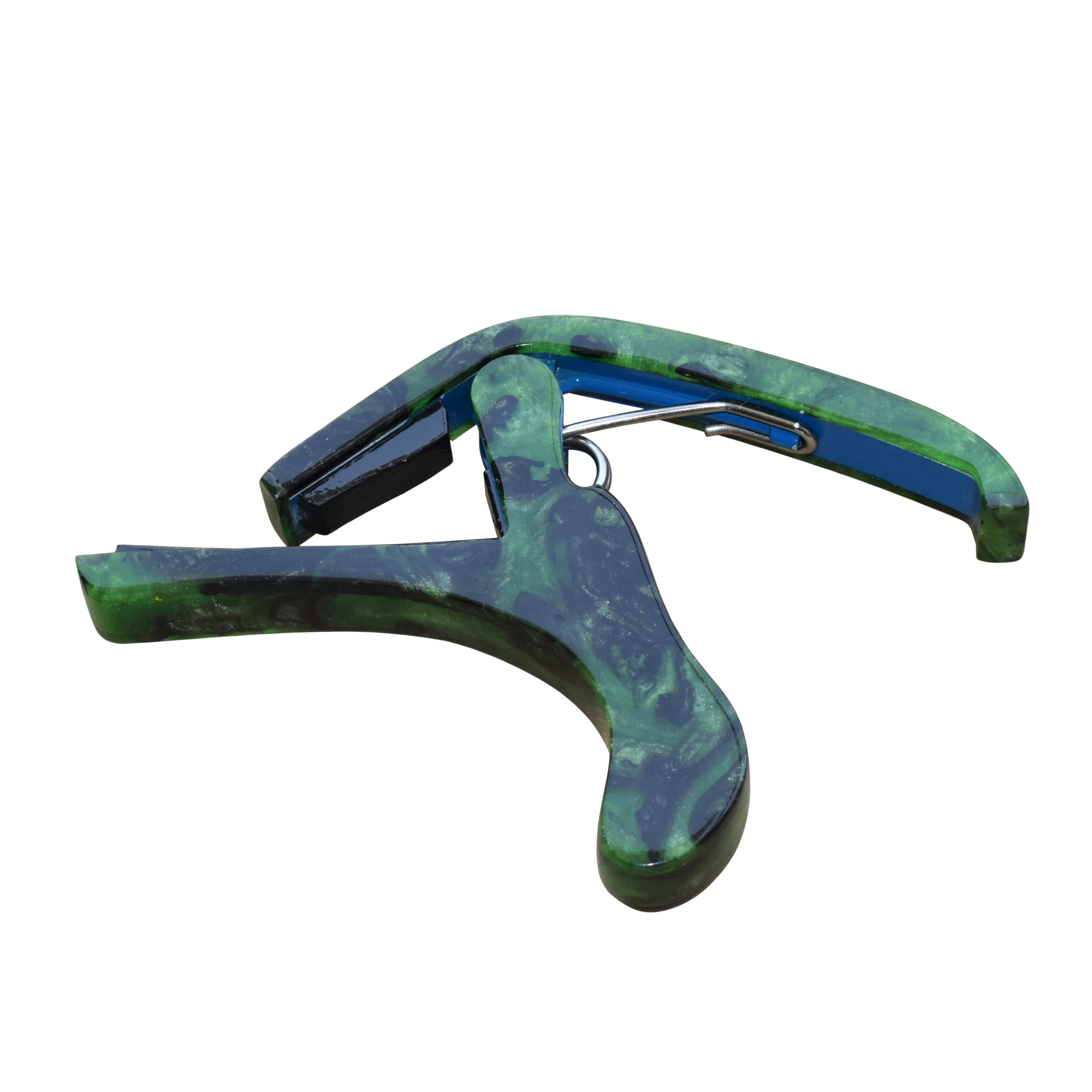 Capo Professional Adjustable Tension Stand for Acoustic Guitar Perfect Tone with Strings Pin Capo Holder and Picks