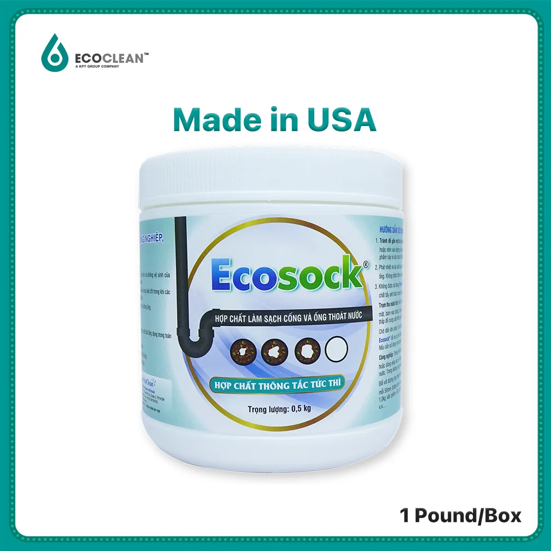 Wholesale Price Grease Trap Treatment Bacteria Ecosock With granulated Appearance 24 months Shelf Life