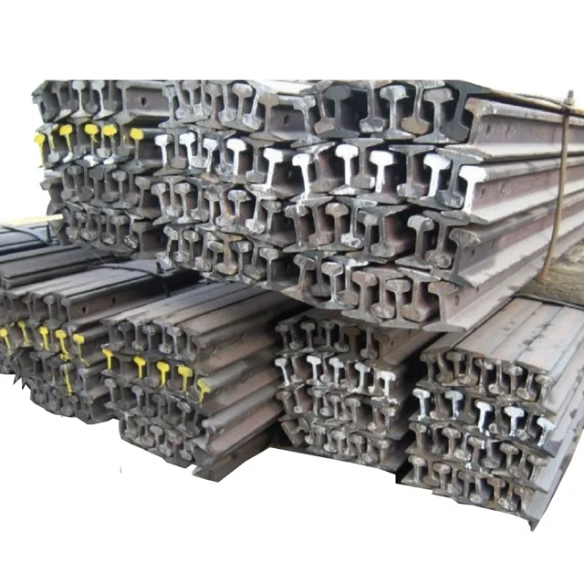 China factory GB steel rail 50kg/m heavy steel rail China standard 50kg steel rails Scrap