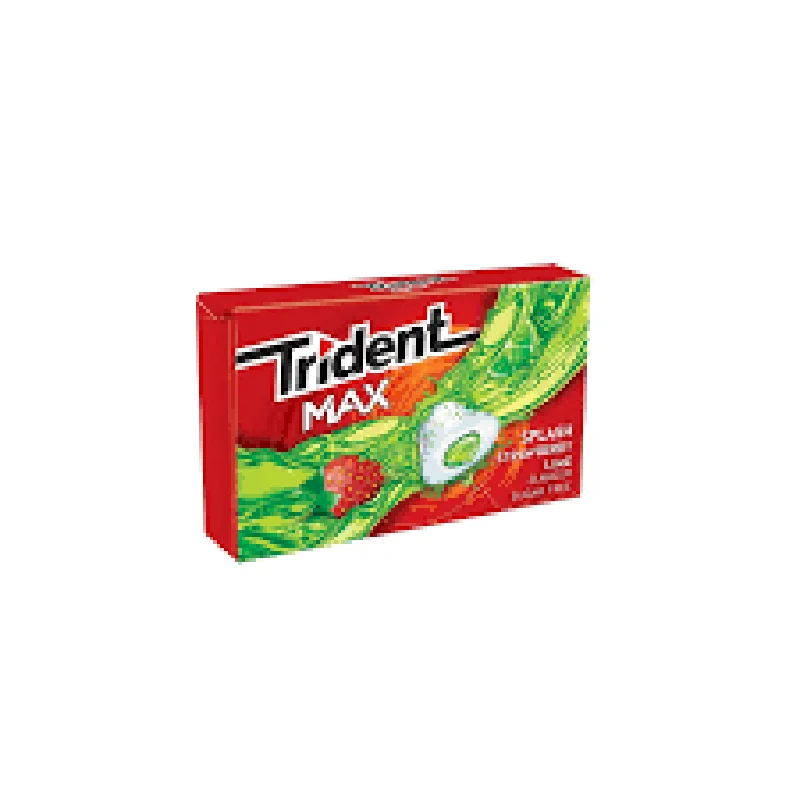 Лидер продаж жевательная резинка TRIDENT блистер с ароматом MENTHOLYPTUS 11 2 г