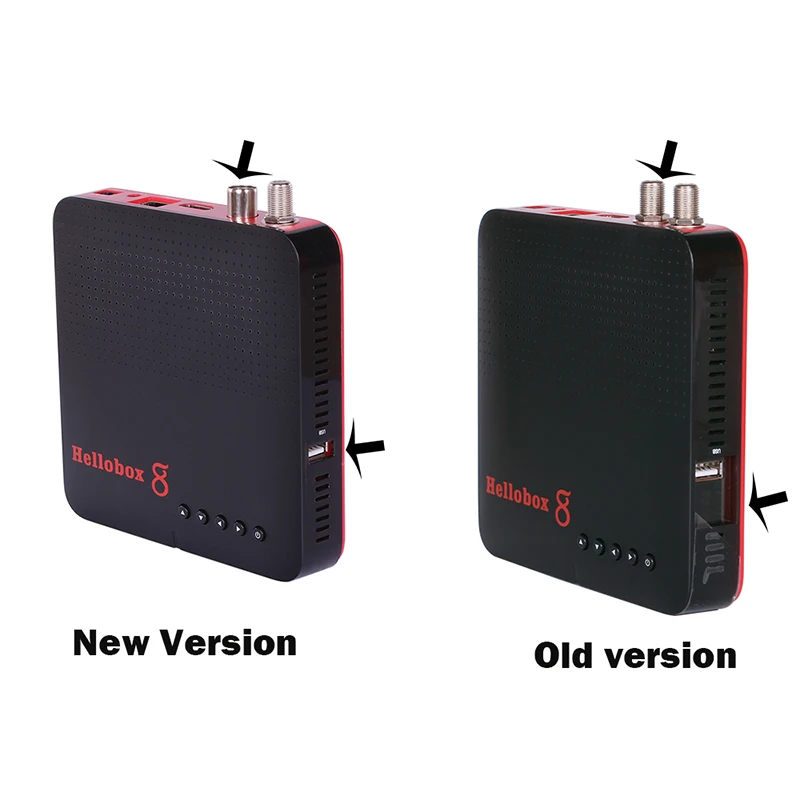 Hellobox 8 Новая версия dvb спутниковый приемник Hellobox8DVB S2X H.265 DVB T2/DVB S2 двойной тюнер