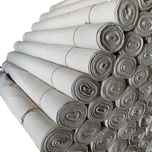 Customized Greige Fabric 100% Organic Cotton Woven Good Wholesale Duck Canvas Fabric for Bag Tent Tarpaulins Shoes Drop Sheet