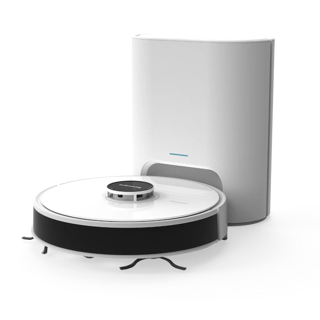 Amazon Лучшие продажи стандартный тип 4000PA авто зарядки сухой и влажной швабр для уборки пола Робот-Пылесос