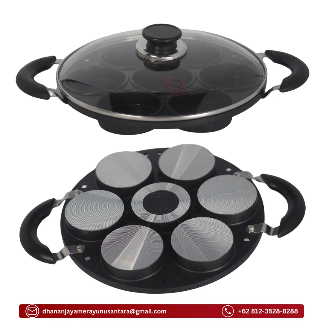 PREMIUM Pan cake The best and environmentally friendly nonstick metal pan can be used for induction, electric and gas stoves