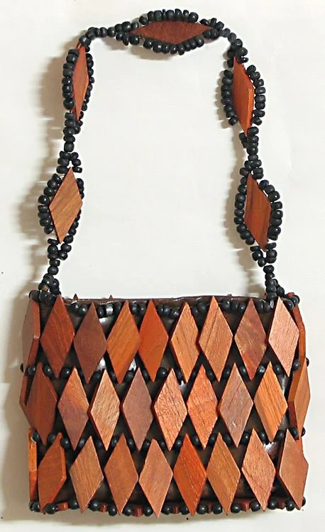 black Beaded Ladies Purse BPC10 Bulk Supplier And Manufacture By Refratex India Made in India for Best Quality And Low Price
