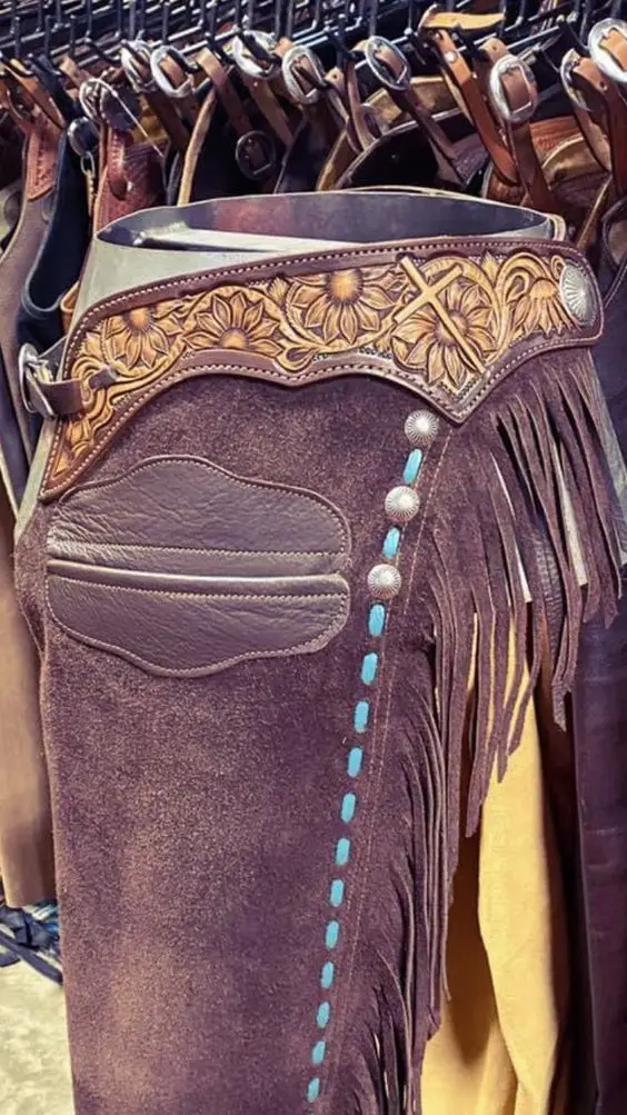 leather horse full chaps