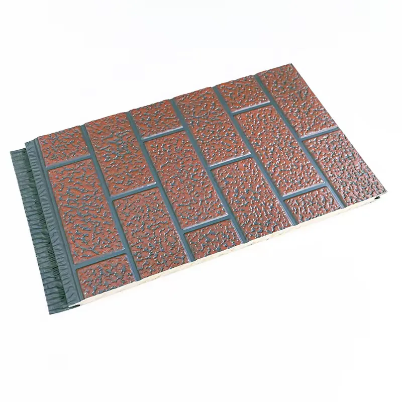 Factory direct supply to European rock wool sandwich panels with international certification for fire protection