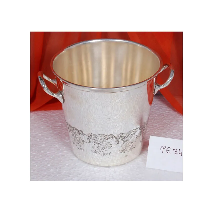 Bar Accessories Wine Cooler Bird And Leaf Design Handcrafted Beverage Tub New Premium Quality Metal Beer Chiller Ice Basket