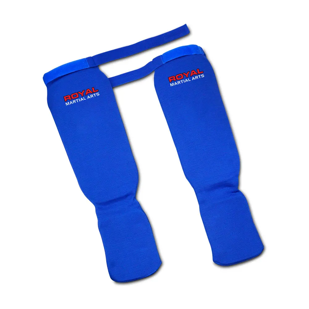Washable MMA Elastic Cloth Shin Instep Padded Guards, Premium Leg Gear Guards Pads