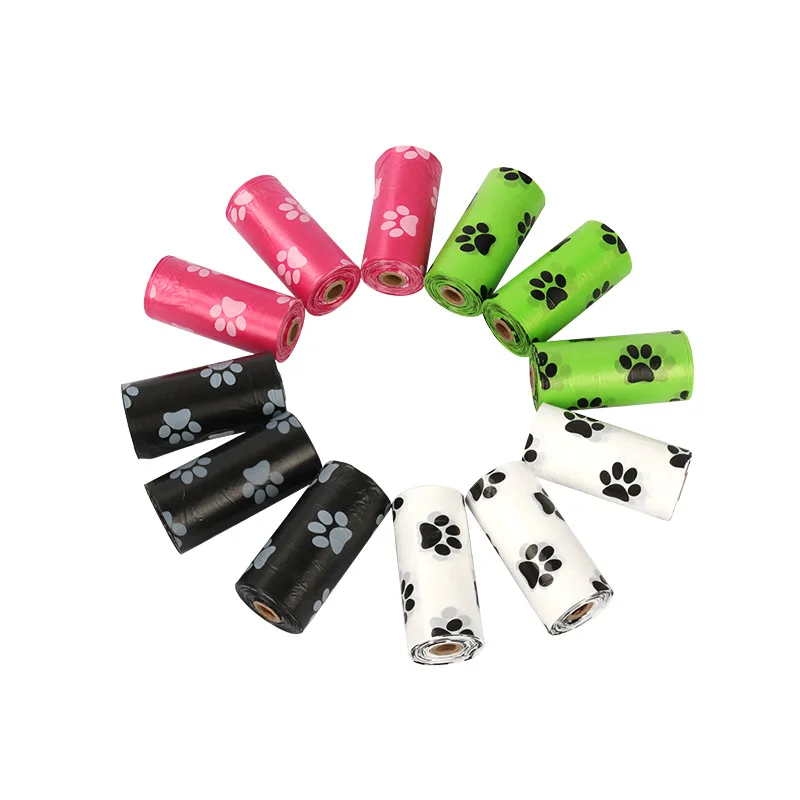 Large Green Unscented Biodegradable Dog Poop Bags Earth-Friendly Pet Supplies for Cats and Other Animals Dropshipping