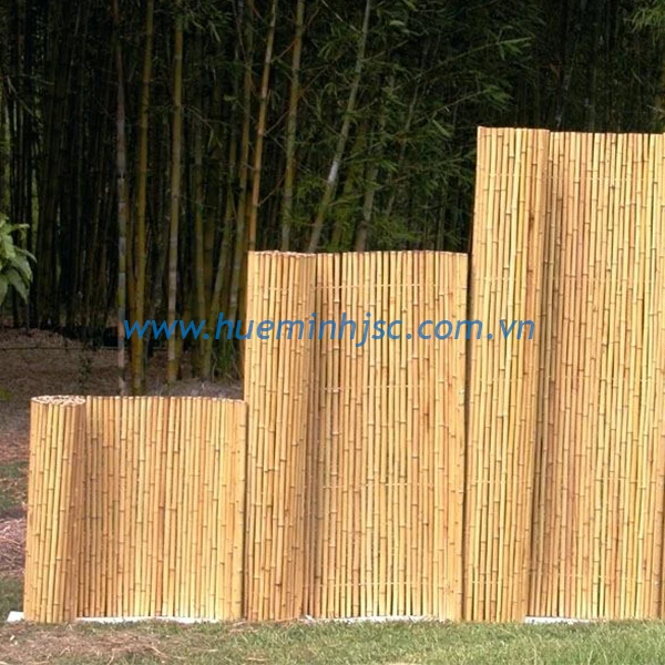 Original Color Bamboo Screen Polish Natual Bamboo Used to Divide Best Grade Top Selling in Vietnam Environmentally No Knock Down