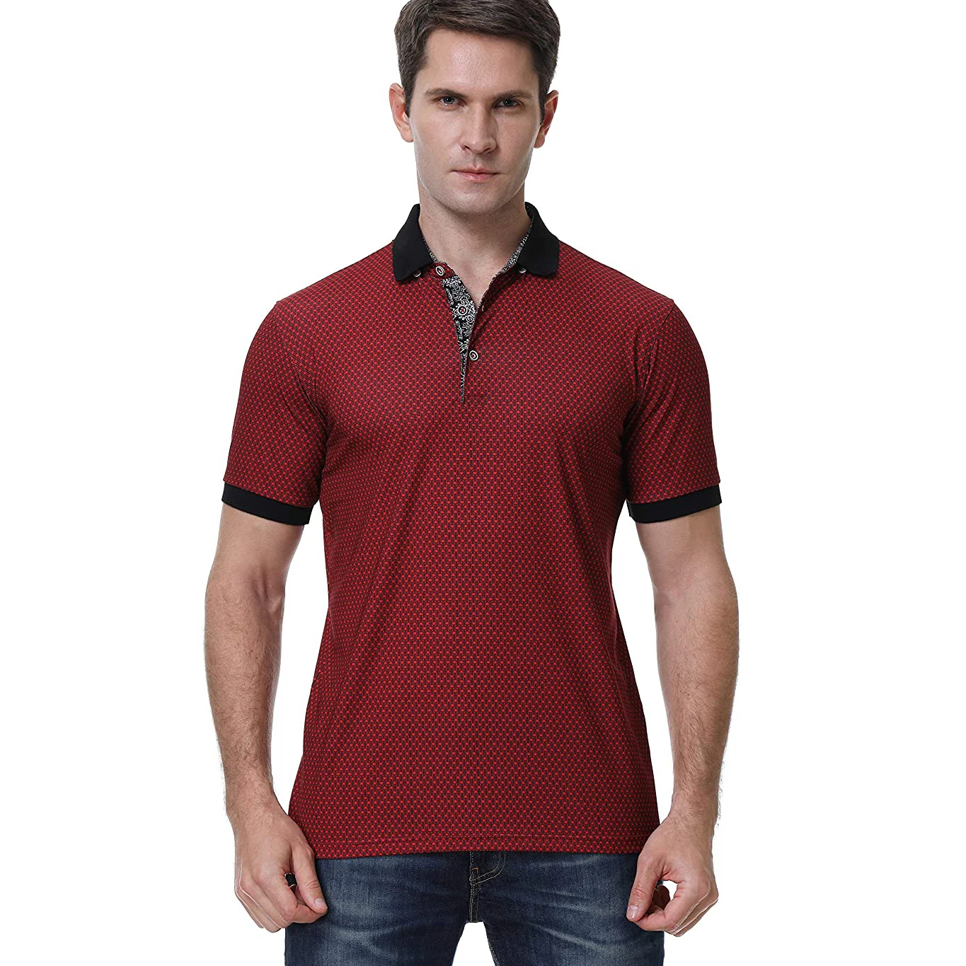 Factory made wholesale cheap price polo shirts 2023 customized logo men sublimations top quality hot selling professional
