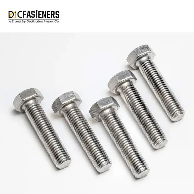 Customized High Strength Aluminum Hexagonal Bolts