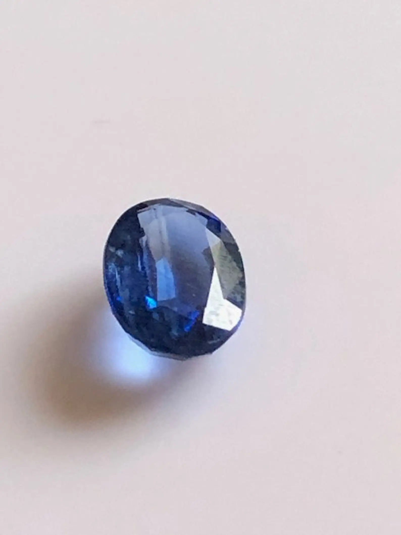 Natural Blue Kyanite Gemstone High Quality Royal Blue Oval Faceted Kyanite Gemstone Sapphire Look Stones For Making Jewelry