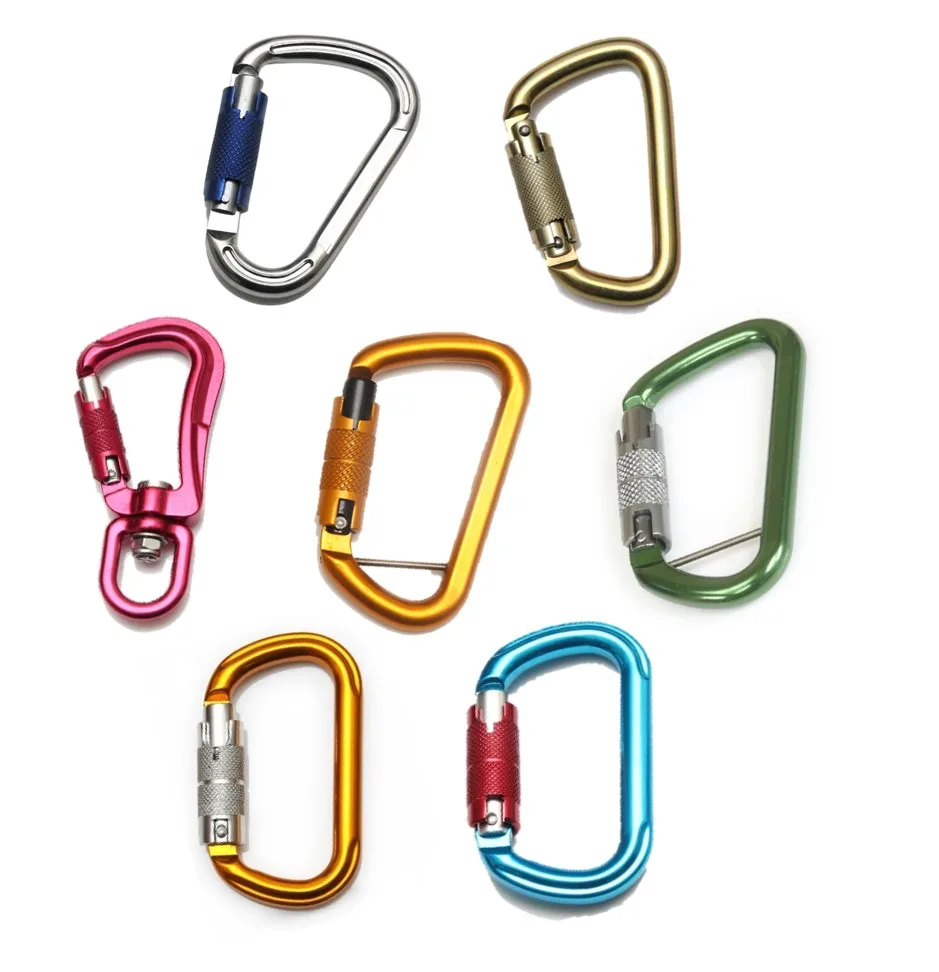 Aluminum Quick Connector Carabiner Hook with Quick Lock