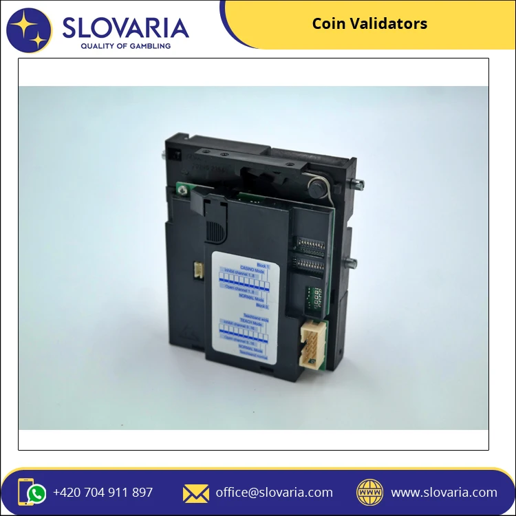 Manufacturer of Top Quality Multi Frequency Technology Advanced Coin Validators at Genuine Wholesale Price