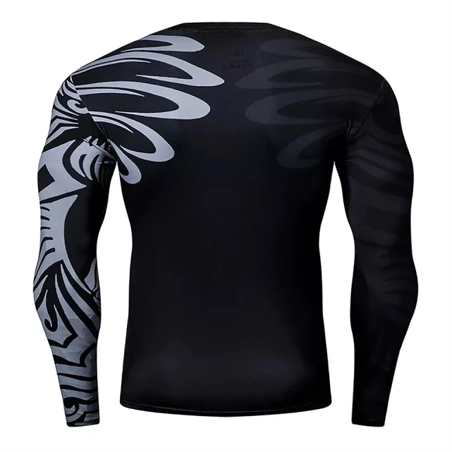 Oem Design Compression Mma Rash Guard Oem Mma Rashguard Custom Sublimated Printed Mens Rash Guard