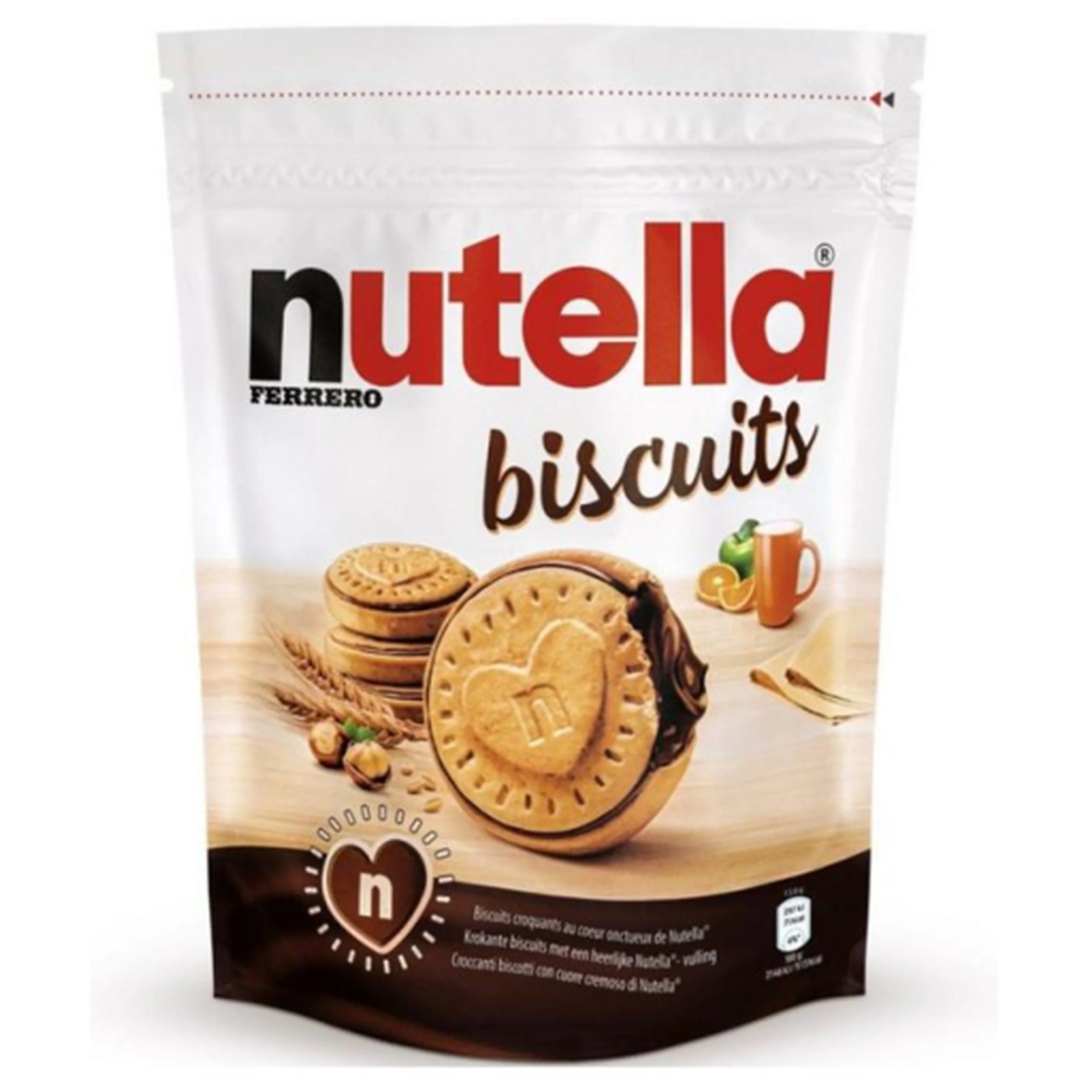 Wholesale Price Ferrero Nutella Biscuits 304 g