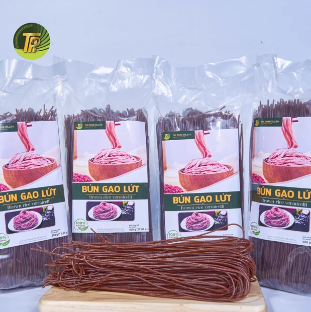 Питательная вермишель из коричневого риса-идеально подходит для диеты с низким содержанием сахара и высоким клетчатки во Вьетнаме