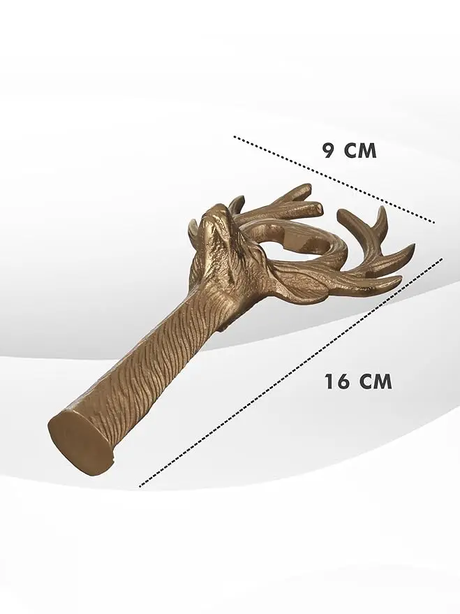 Deer Silhouette Bottle Cap Opener | Handmade Designer Aluminium Bottle Opener | Perfect for First Impressions