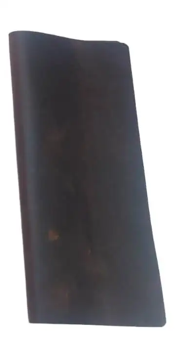 New Design Embossed Cow Leather Menu Covers Durable PU Wood Material Restaurant Menu Folders for Hotels Shops Wine Bars