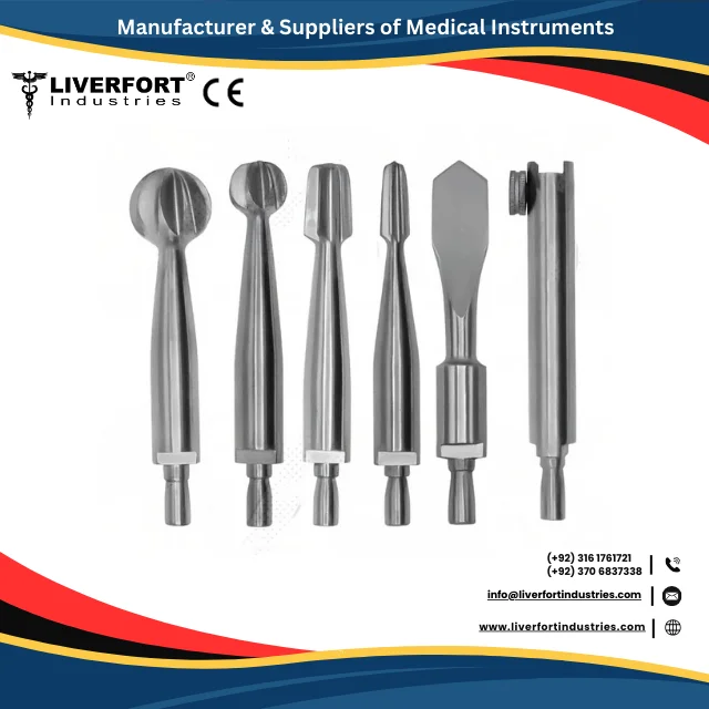 Neurosurgery 1 Pc Hudson Conical Burr Diameter 14mm Length 3.8 inch 9.6cm Surgical Instruments Drill Cranial Bone Surgery CE ISO
