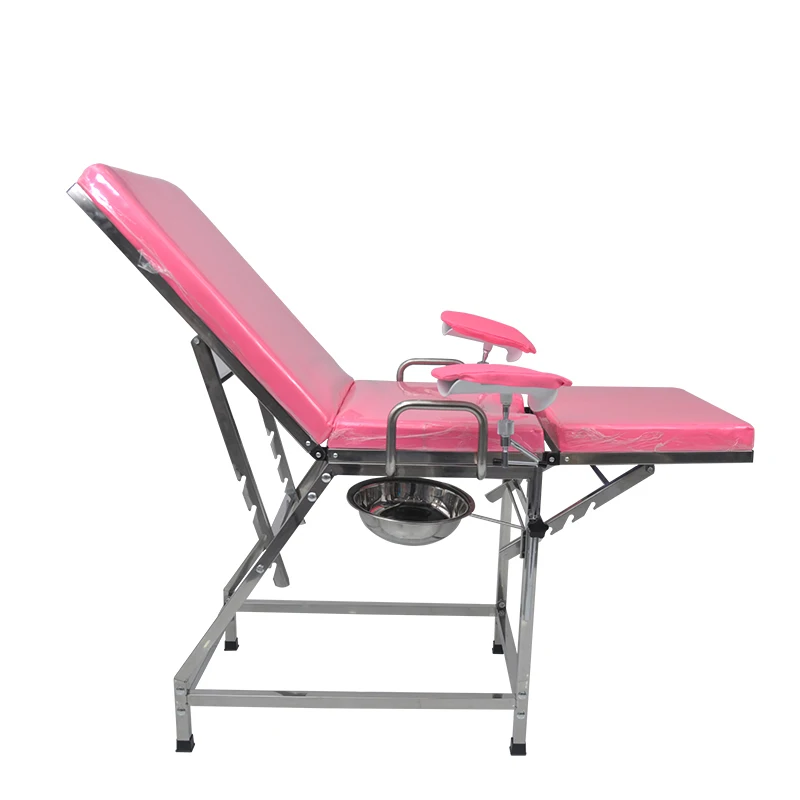 Gynecological examination of beds and delivery tables for obstetrics stainless steel examination beds