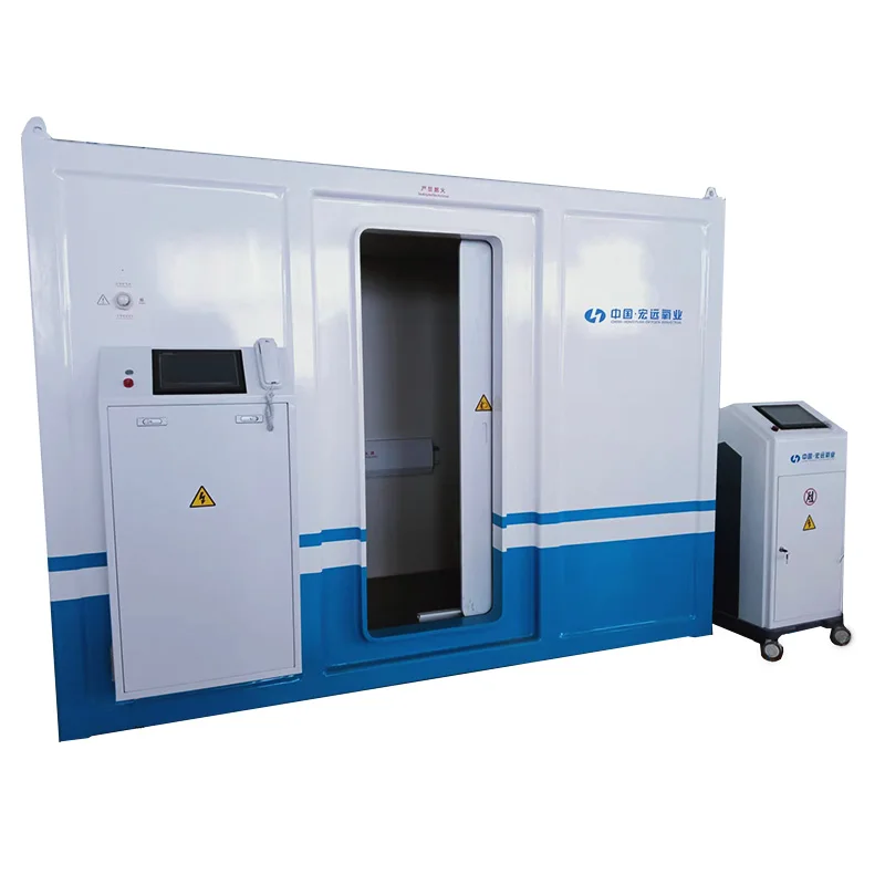 Hongyuan 2 persons hard shell hyperbaric oxygen chamber manufacturer hyperbaric chamber for sitting